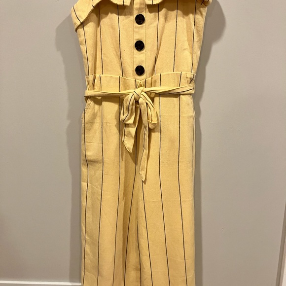 GB girls yellow and black jumpsuit - styled for summer and spring! - Picture 6 of 8